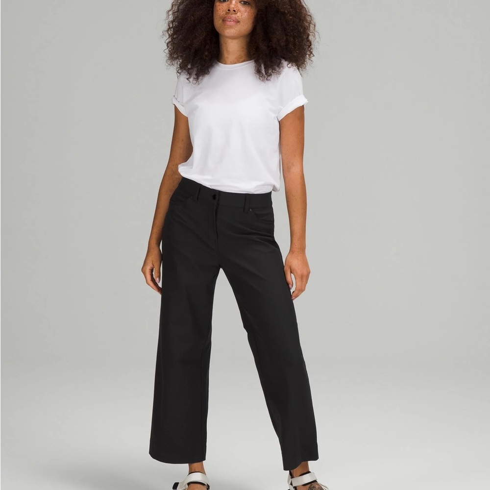 Lulu city sleek 7/8 pants sz 27!